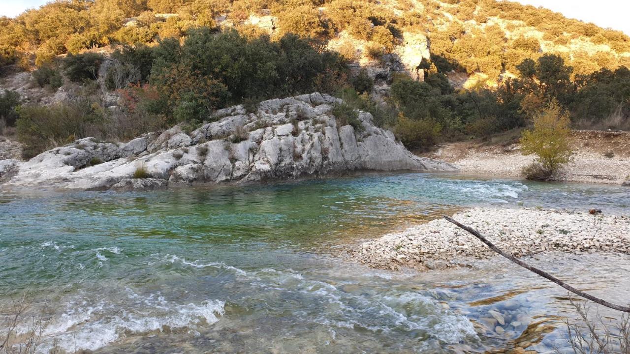 Gites Du Combeau Saint-Maurice-d'Ibie Bagian luar foto