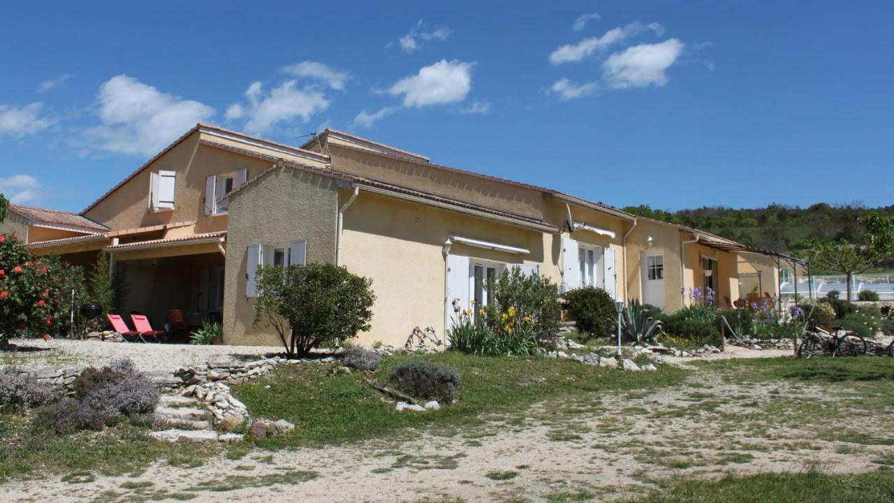 Gites Du Combeau Saint-Maurice-d'Ibie Bagian luar foto