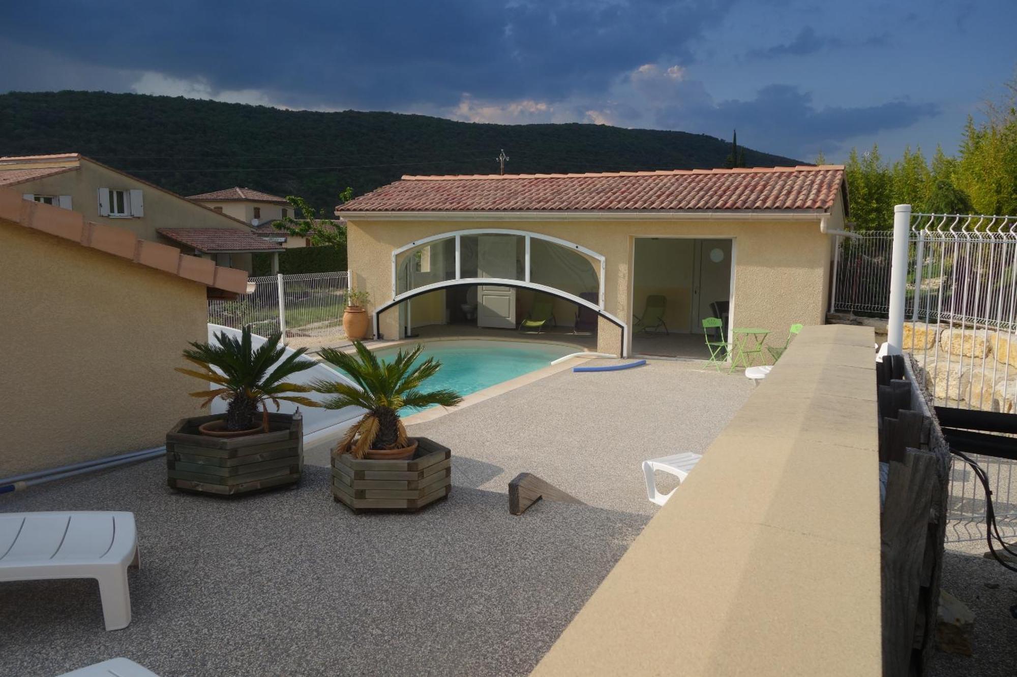 Gites Du Combeau Saint-Maurice-d'Ibie Bagian luar foto